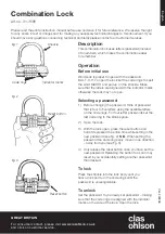 Preview for 1 page of Clas Ohlson 31-3586 Manual