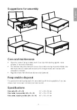 Предварительный просмотр 5 страницы Clas Ohlson 31-4219 Assembly And Use