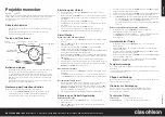 Предварительный просмотр 5 страницы Clas Ohlson 31-4471 User Manual