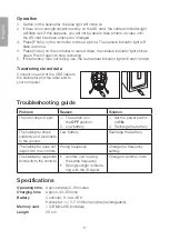 Preview for 8 page of Clas Ohlson 31-5158 Instruction Manual