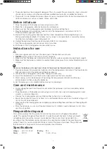 Preview for 3 page of Clas Ohlson 31-6215 Instruction Manual