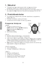 Предварительный просмотр 24 страницы Clas Ohlson 31-8539 Instruction Manual