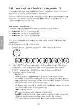 Предварительный просмотр 26 страницы Clas Ohlson 31-8539 Instruction Manual