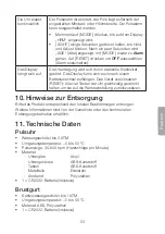 Предварительный просмотр 53 страницы Clas Ohlson 31-8539 Instruction Manual