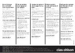 Предварительный просмотр 1 страницы Clas Ohlson 31-9677-2 Manual