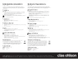 Preview for 2 page of Clas Ohlson 31-9683 Quick Start Manual