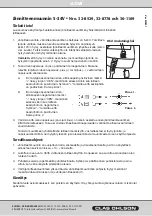 Предварительный просмотр 4 страницы Clas Ohlson 32-8529 Instructions