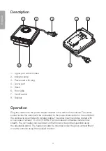 Preview for 4 page of Clas Ohlson 32B003 Manual