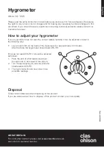 Предварительный просмотр 1 страницы Clas Ohlson 34-1245 Manual