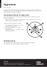 Предварительный просмотр 2 страницы Clas Ohlson 34-1245 Manual