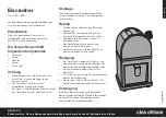 Предварительный просмотр 5 страницы Clas Ohlson 34-1369 Instruction Manual