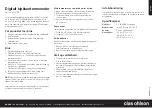 Preview for 3 page of Clas Ohlson 34-2149 Instruction Manual