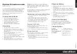 Preview for 5 page of Clas Ohlson 34-2149 Instruction Manual