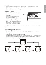 Preview for 5 page of Clas Ohlson 34-2161 Instruction