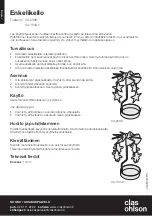 Предварительный просмотр 4 страницы Clas Ohlson 34-2306 Manual