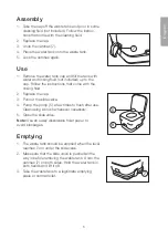 Предварительный просмотр 5 страницы Clas Ohlson 34-8910 Instruction Manual