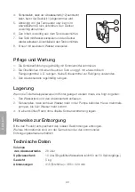 Preview for 22 page of Clas Ohlson 34-8910 Instruction Manual