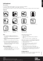 Предварительный просмотр 3 страницы Clas Ohlson 34-9424 Instruction Manual