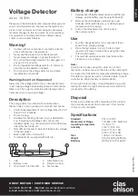 Clas Ohlson 36-2285 Quick Start Manual preview