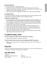 Предварительный просмотр 7 страницы Clas Ohlson 36-2354 Instruction Manual