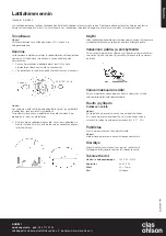 Предварительный просмотр 4 страницы Clas Ohlson 36-2824 Quick Start Manual