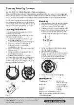 Clas Ohlson 36-3110 Quick Start Manual preview