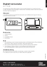 Preview for 3 page of Clas Ohlson 36-3392 Instruction Manual