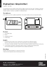 Preview for 4 page of Clas Ohlson 36-3392 Instruction Manual