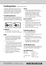 Preview for 3 page of Clas Ohlson 36-3557 Instructions