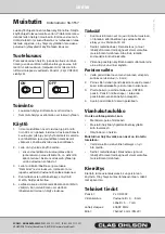 Preview for 4 page of Clas Ohlson 36-3557 Instructions