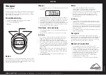 Preview for 2 page of Clas Ohlson 36-4124 Instruction Manual