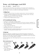 Preview for 9 page of Clas Ohlson 36-4208-1 Instruction Manual