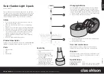 Предварительный просмотр 1 страницы Clas Ohlson 36-4517 Instruction Manual