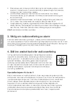 Preview for 18 page of Clas Ohlson 36-4556 Operating Manual