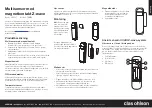 Preview for 3 page of Clas Ohlson 36-5747 Quick Start Manual