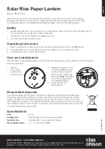 Preview for 1 page of Clas Ohlson 36-6178-3 Quick Start Manual