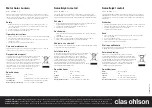 Clas Ohlson 36-6494-1 Quick Manual preview