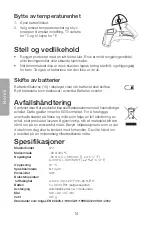 Preview for 14 page of Clas Ohlson 36-6892 Manual