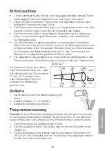 Предварительный просмотр 21 страницы Clas Ohlson 36-6892 Manual