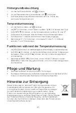 Preview for 21 page of Clas Ohlson 36-6895 Manual