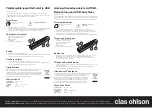 Предварительный просмотр 2 страницы Clas Ohlson 36-7340 Quick Start Manual