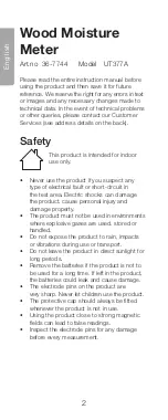 Предварительный просмотр 2 страницы Clas Ohlson 36-7744 Manual