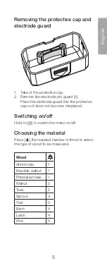 Предварительный просмотр 5 страницы Clas Ohlson 36-7744 Manual