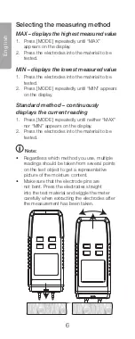 Предварительный просмотр 6 страницы Clas Ohlson 36-7744 Manual