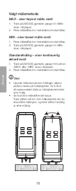 Предварительный просмотр 18 страницы Clas Ohlson 36-7744 Manual