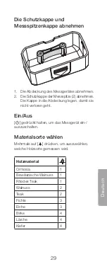 Предварительный просмотр 29 страницы Clas Ohlson 36-7744 Manual