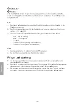 Preview for 28 page of Clas Ohlson 36-8119 Manual