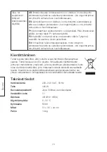 Предварительный просмотр 70 страницы Clas Ohlson 36-8322 Original Instructions Manual