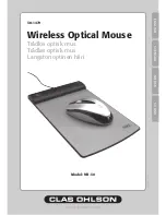 Preview for 1 page of Clas Ohlson 38-1479 User Manual