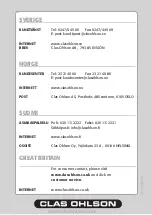 Предварительный просмотр 10 страницы Clas Ohlson 38-2555 Instruction Manual